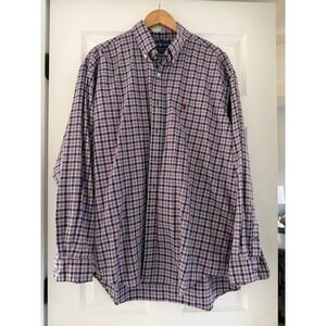 Ralph Lauren Vintage Blake Button Down Plaid Shirt